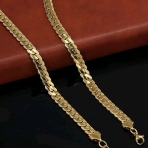 Naszyjnik gruby splot